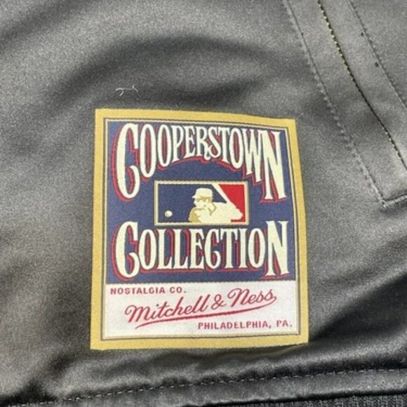 NEW MITCHELL & NESS Men's Jacket Full Zip New York METS Size XL Black - Picture 5 of 8